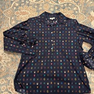 Anthropologie tunic style blouse